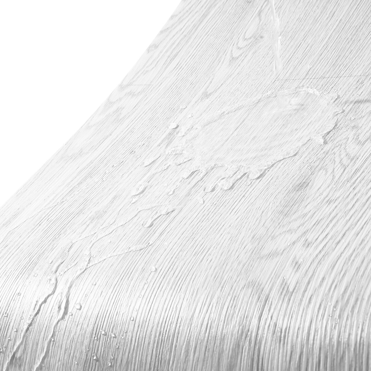Peel and Stick Vinyl Flooring, 390"x23.6", Light Gray Wood for Home